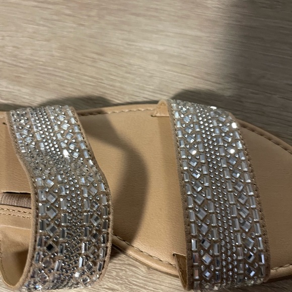 A New Day Nude Two Strap Sandals - Picture 4 of 7